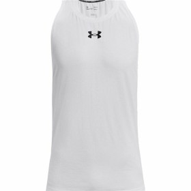 Tank Top Men Under Armour Baseline White by Under Armour, Men - Ref: S6448950, Price: 25,40 €, Discount: %