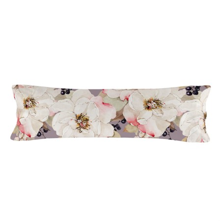 Funda de almohada HappyFriday White Peonies Multicolor 45 x 125 cm de HappyFriday, Sábanas y fundas de almohada - Ref: D16137...