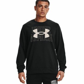 Maglia a Maniche Lunghe Uomo Under Armour Logo Crew Nero di Under Armour, Maglie a manica lunga - Rif: S6449007, Prezzo: 41,4...