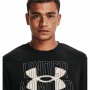 T-shirt à manches longues homme Under Armour Logo Crew Noir de Under Armour, T-Shirts à manches longues - Réf : S6449007, Pri...