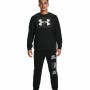 Men’s Long Sleeve T-Shirt Under Armour Logo Crew Black by Under Armour, Long Sleeve Tops - Ref: S6449007, Price: 0,00 €, Disc...