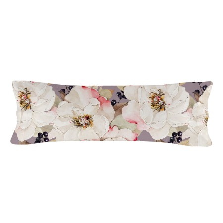 Capa de almofada HappyFriday White Peonies Multicolor 45 x 110 cm | Tienda24 - Global Online Shop Tienda24.eu