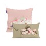 Set of cushion covers HappyFriday White peonies Multicolour 2 Pieces | Tienda24 - Global Online Shop Tienda24.eu