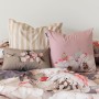 Set of cushion covers HappyFriday White peonies Multicolour 2 Pieces | Tienda24 - Global Online Shop Tienda24.eu