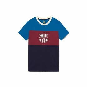 Kurzärmiges Fußball T-Shirt für Männer F.C. Barcelona Braun | Tienda24 - Global Online Shop Tienda24.eu