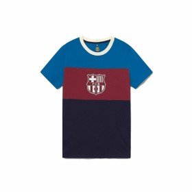 Felpa con Cappuccio Uomo F.C. Barcelona Rosso Granato | Tienda24 - Global Online Shop Tienda24.eu