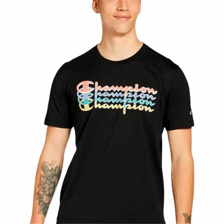 Short Sleeve T-Shirt Champion Crewneck Black by Champion, Shirts & Tees - Ref: S6450878, Price: 24,51 €, Discount: %