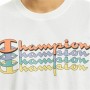 T shirt à manches courtes Champion Crewneck Blanc de Champion, T-shirts de sport - Réf : S6450886, Prix : 25,85 €, Remise : %