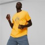 Camisola de Manga Curta Homem Puma Amarelo Homem | Tienda24 - Global Online Shop Tienda24.eu