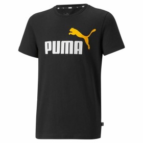 Kurzarm-T-Shirt für Kinder Puma Essentials+ Two-Tone Logo Schwarz von Puma, Junge - Ref: S6452564, Preis: 15,52 €, Rabatt: %