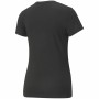 Camiseta Deportiva de Manga Corta Puma Essentials+ Embroidery Negro de Puma, Mujer - Ref: S6452567, Precio: 0,00 €, Descuento: %