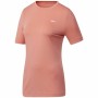 Camisola de Manga Curta Mulher Workout Ready Reebok Supremium Cor de Rosa de Reebok, Mulher - Ref: S6452841, Preço: 0,00 €, D...