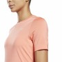 Camisola de Manga Curta Mulher Workout Ready Reebok Supremium Cor de Rosa de Reebok, Mulher - Ref: S6452841, Preço: 0,00 €, D...