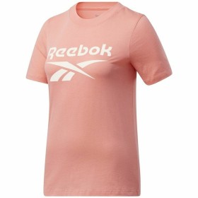 Camiseta de Manga Corta Mujer Reebok Identity Logo Rosa de Reebok, Mujer - Ref: S6452842, Precio: 19,21 €, Descuento: %