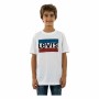 T-shirt à manches courtes enfant Levi's Sportswea Blanc | Tienda24 - Global Online Shop Tienda24.eu