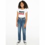 T-shirt à manches courtes enfant Levi's Sportswea Blanc | Tienda24 - Global Online Shop Tienda24.eu