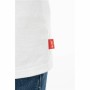 T-shirt à manches courtes enfant Levi's Sportswea Blanc | Tienda24 - Global Online Shop Tienda24.eu