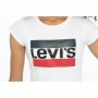 T-shirt à manches courtes enfant Levi's Sportswea Blanc | Tienda24 - Global Online Shop Tienda24.eu