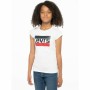 T-shirt à manches courtes enfant Levi's Sportswea Blanc | Tienda24 - Global Online Shop Tienda24.eu