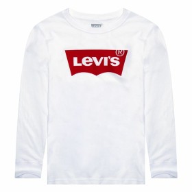 T-shirt à Manches Longues Enfant Levi's Batwing Blanc de Levi's, Garçon - Réf : S6453079, Prix : 20,36 €, Remise : %