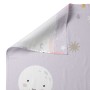 Jeu de draps HappyFriday Moshi Moshi Moons Multicouleur Lit de bébé 2 Pièces de HappyFriday, Draps et taies d'oreiller - Réf ...