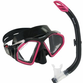 Óculos de Mergulho com Tubo Aqua Lung Sport Hawkeye Preto Cinzento de Aqua Lung Sport, Snorkels - Ref: S6457817, Preço: 30,69...