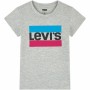 Camiseta de Manga Corta Infantil Levi's E4900 de Levi's, Niña - Ref: S6458073, Precio: 14,85 €, Descuento: %