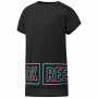 Camiseta de Manga Corta Mujer Reebok Dance Girls Squad Negro | Tienda24 - Global Online Shop Tienda24.eu