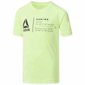 Camisola de Manga Curta Homem Reebok Sportswear B Wor Verde limão de Reebok, Homem - Ref: S6464785, Preço: 12,46 €, Desconto: %