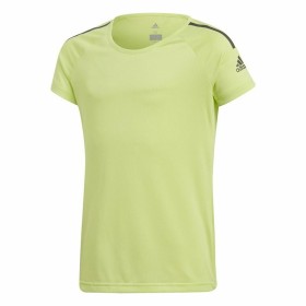 T shirt à manches courtes Enfant Adidas Training Cool tee Vert citron de Adidas, Garçon - Réf : S6464789, Prix : 19,74 €, Rem...