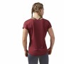 Maglia a Maniche Corte Donna Reebok Work Mesh Rosso Scuro di Reebok, Donna - Rif: S6464790, Prezzo: 0,00 €, Sconto: %