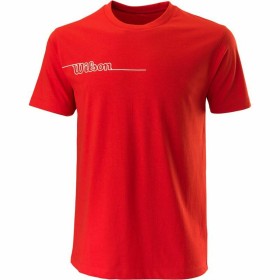 Camiseta de Manga Corta Hombre Wilson Team II Teach Rojo de Wilson, Hombre - Ref: S6464795, Precio: 24,77 €, Descuento: %