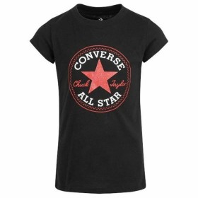 Maglia a Maniche Corte per Bambini Converse Timeless Patch Nero di Converse, T-shirt - Rif: S6464797, Prezzo: 16,50 €, Sconto: %