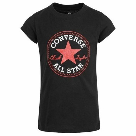 Camiseta de Manga Corta Infantil Converse Timeless Patch Negro de Converse, Camisetas de manga corta - Ref: S6464797, Precio:...