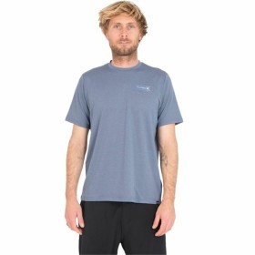 Maglia a Maniche Corte Uomo Hurley One Only Slashed UPF Azzurro di Hurley, T-shirt - Rif: S6464802, Prezzo: 31,35 €, Sconto: %