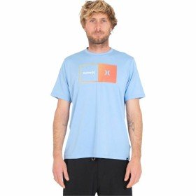 Camisola de Manga Curta Homem Hurley Halfer Gradient UPF Azul de Hurley, T-shirts - Ref: S6464803, Preço: 33,50 €, Desconto: %