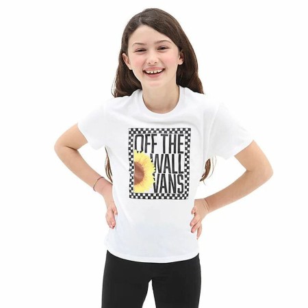 Camisola de Manga Curta Infantil Vans Sunlit Crew Branco de Vans, Camisolas de manga curta - Ref: S6464821, Preço: 26,37 €, D...