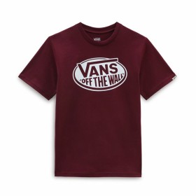 Camisola de Manga Curta Criança Vans Classic OTW Vermelho Escuro de Vans, Camisolas de manga curta - Ref: S6464827, Preço: 19...