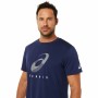 Herren Kurzarm-T-Shirt Asics Court Blau von Asics, Herren - Ref: S6464837, Preis: 22,41 €, Rabatt: %