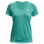 Camiseta de Manga Corta Mujer Under Armour Tech SSV Solid Aguamarina de Under Armour, Mujer - Ref: S6464842, Precio: 23,81 €,...