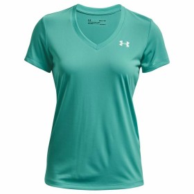 Camisola de Manga Curta Mulher Under Armour Tech SSV Solid Água-marinha de Under Armour, Mulher - Ref: S6464842, Preço: 0,00 ...