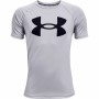 Child's Short Sleeve T-Shirt Under Armour Tech Big Logo Grey | Tienda24 - Global Online Shop Tienda24.eu