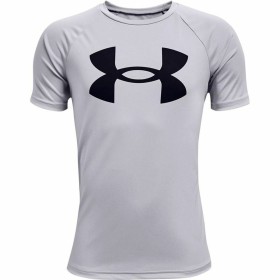 Camisola de Manga Curta Infantil Under Armour Tech Big Logo Cinzento de Under Armour, Menino - Ref: S6464848, Preço: 19,29 €,...