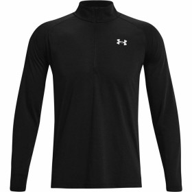 Camiseta de Manga Larga Hombre Under Armour STR Zip Negro de Under Armour, Hombre - Ref: S6464849, Precio: 0,00 €, Descuento: %