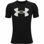 Camiseta de Manga Corta Infantil Under Armour Tech Big Logo Negro | Tienda24 - Global Online Shop Tienda24.eu