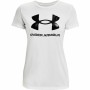 Damen Kurzarm-T-Shirt Under Armour Sportstyle Weiß | Tienda24 - Global Online Shop Tienda24.eu