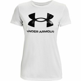 Camiseta de Manga Corta Mujer Under Armour Sportstyle Blanco de Under Armour, Mujer - Ref: S6464857, Precio: 0,00 €, Descuent...