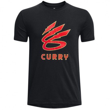 Camiseta de Manga Corta Hombre Under Armour Curry Lightning Logo Negro de Under Armour, Camisetas deportivas - Ref: S6464950,...