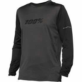 Maglia a Maniche Lunghe Uomo 100 % Ridecamp Nero Ciclismo di 100 %, Uomo - Rif: S6464970, Prezzo: 46,84 €, Sconto: %