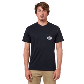 Men’s Short Sleeve T-Shirt Rip Curl Horizon Badge Black Men by Rip Curl, T-Shirts - Ref: S6464976, Price: 20,21 €, Discount: %